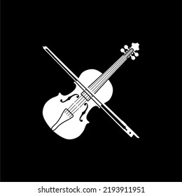 Violin Viola Cello Fiddle Contrabass Double Bass Vector Design