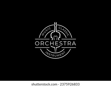 Logo-Design für Violinviola-Orchester.