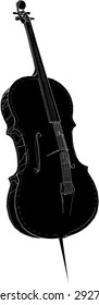 Violoncello Vector 02