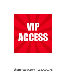 vip access red banner