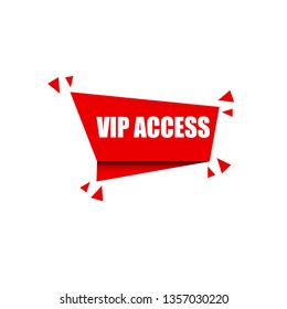 vip access red banner