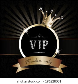 VIP background, members only
