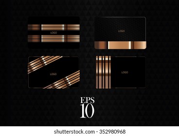 vip blackcard design