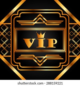 vip card design, vector illustration eps10 graphic 