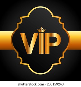 vip card design, vector illustration eps10 graphic 