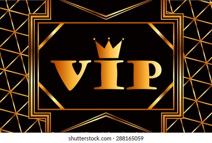 vip card design, vector illustration eps10 graphic 