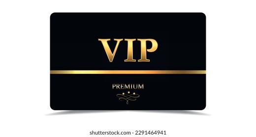 VIP. VIP card. Vip gold ticket. VIP Invitation. Premium card. Luxury template design.