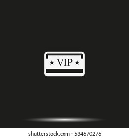 VIP card icon.