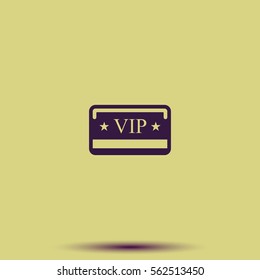 VIP card icon.