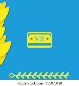 VIP card icon.