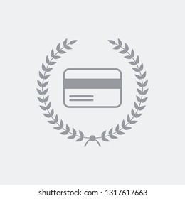 Vip card symbol icon