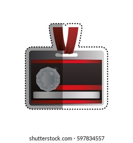 VIP card template icon vector illustration graphic design