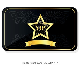 VIP card, vintage, casino, business
