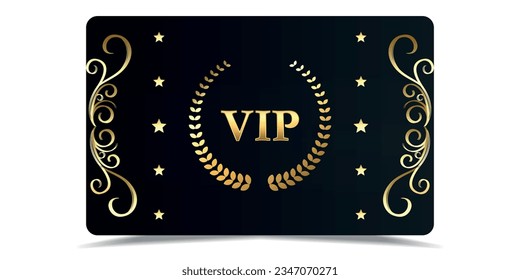  VIP.VIP card.Luxury template design.VIP Invitation.Vip gold ticket.Premium card.Tag.Voucher. Gift card.