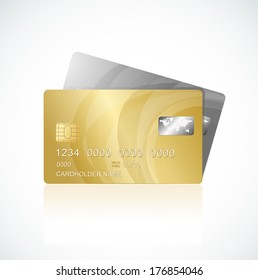 VIP Cards gold and silver