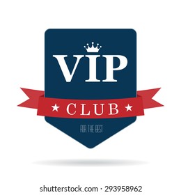 Vip club sign