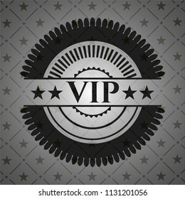 VIP dark emblem. Retro