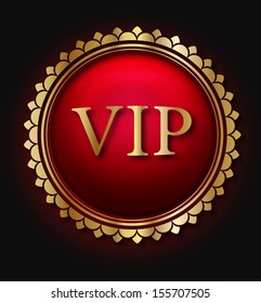 VIP design. Vector illustration. 