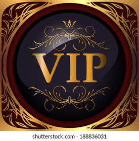 VIP design. Vector illustration. 