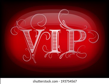 VIP design. Vector illustration. 