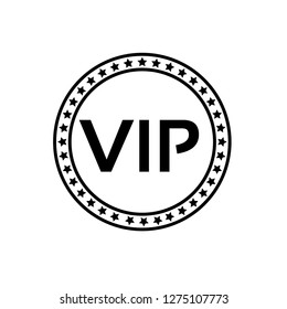 VIP emblem, label, badge,sticker, logo. Designed for your web site design, logo, app, UI