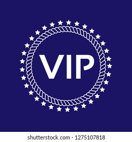 VIP emblem, label, badge,sticker, logo. Designed for your web site design, logo, app, UI