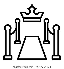 Vip Event Icon Element For Design