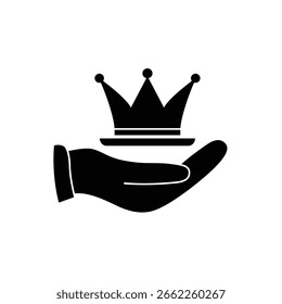 Signo de Vector de icono de servicio exclusivo VIP