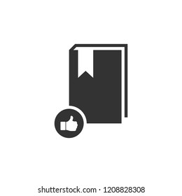 VIP favorite book. Icon Flat