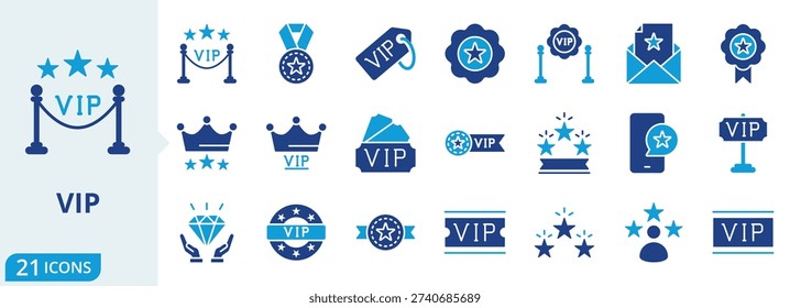 vip flat icon pack collection of vip, luxury, premium, gold, elegant, exclusive, golden, card, royal, crown icon