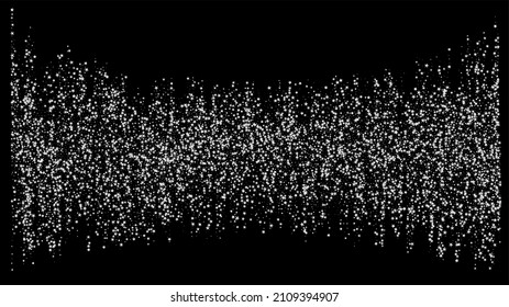 Oro VIP, Glitter plateado, Esparkles, Gradiente Estrellas Confetti. Fondo Vector De Decoración De Navidad De Lujo Premium Año Nuevo. Patrón invernal esparcido. Oro, Plata Rica Cae Estrellas Confetti.