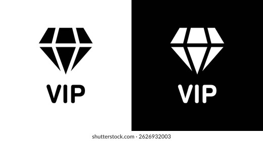 Concepto de icono VIP, Ilustración vectorial