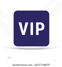Símbolo de Acesso Exclusivo de Ícone VIP