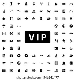 vip icon illustration isolated vector sign symbol