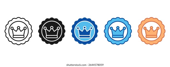 Vip Icon Set Multiple Style Collection