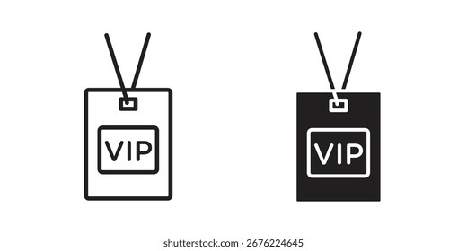 Símbolo de ícone VIP para seus designs da Web. Logotipo de ícone, aplicativo, interface do usuário.