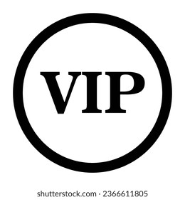 diseño de ilustración de vector de icono VIP