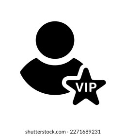 VIP icon,vip ticket,vip person icon isolated on background