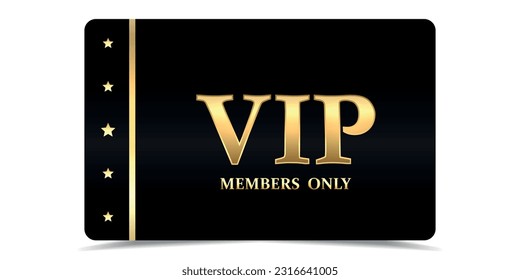 VIP.VIP Invitation.Premium card.VIP card.Luxury template design.Vip gold ticket.