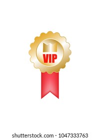 Vip label Golden