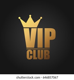 VIP Logo Template. Vip Club