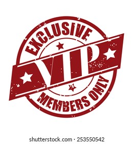 VIP member design, vector illustration eps10 graphic 