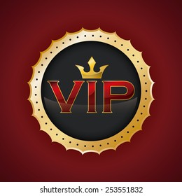 VIP member design, vector illustration eps10 graphic 