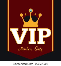 vip member design, vector illustration eps10 graphic 
