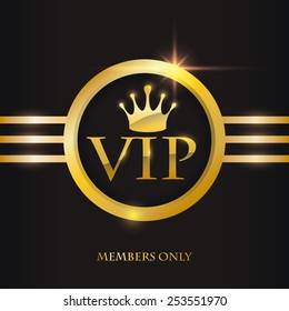 vip member design, vector illustration eps10 graphic 
