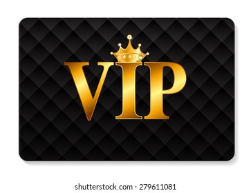 VIP Members Card Vector Illustration EPS10