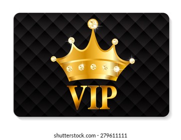 VIP Members Card Vector Illustration EPS10