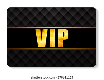 VIP Members Card Vector Illustration EPS10