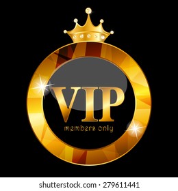 VIP Members Card Vector Illustration EPS10