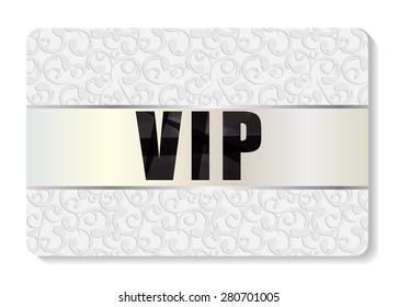 VIP Members Card Vector Illustration EPS10